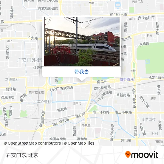 右安门东地图