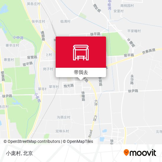 小庞村地图