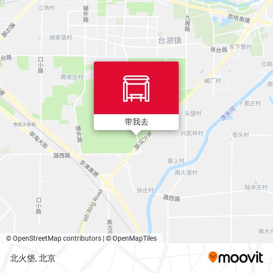北火垡地图