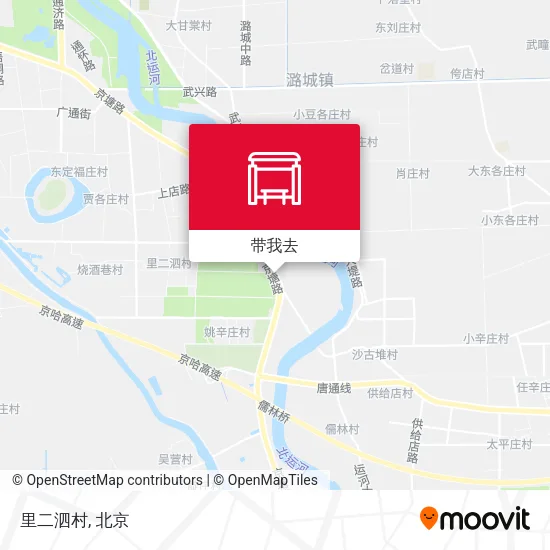 里二泗村地图