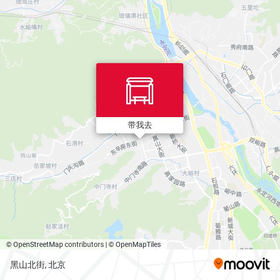 黑山北街地图
