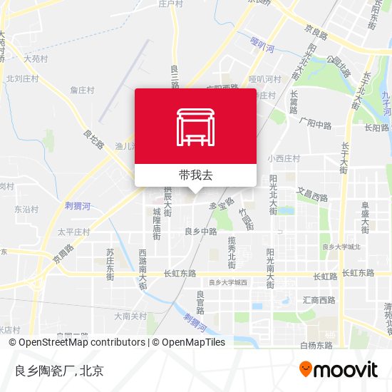 良乡陶瓷厂地图