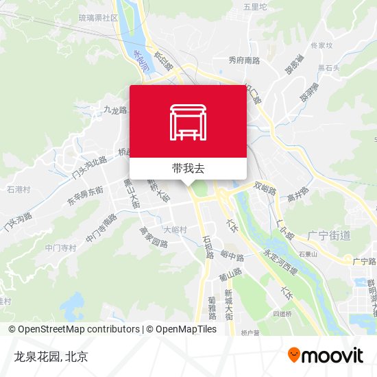 龙泉花园地图