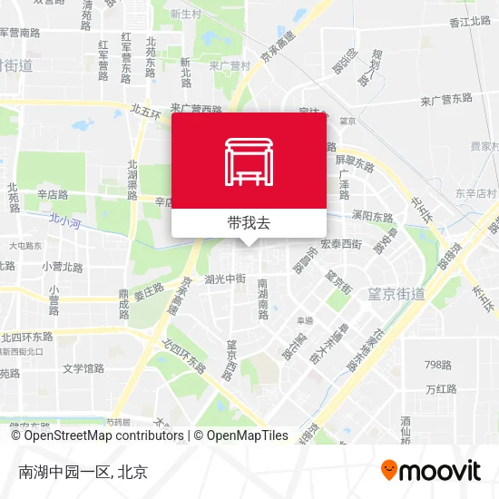 南湖中园一区地图