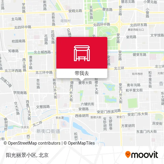 阳光丽景小区地图