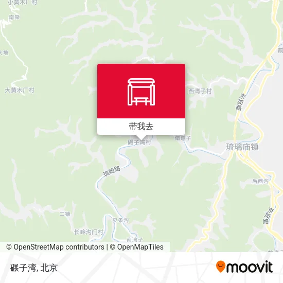 碾子湾地图
