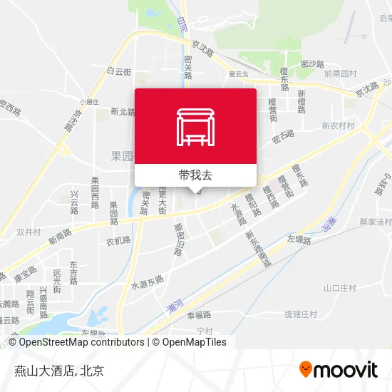 燕山大酒店地图