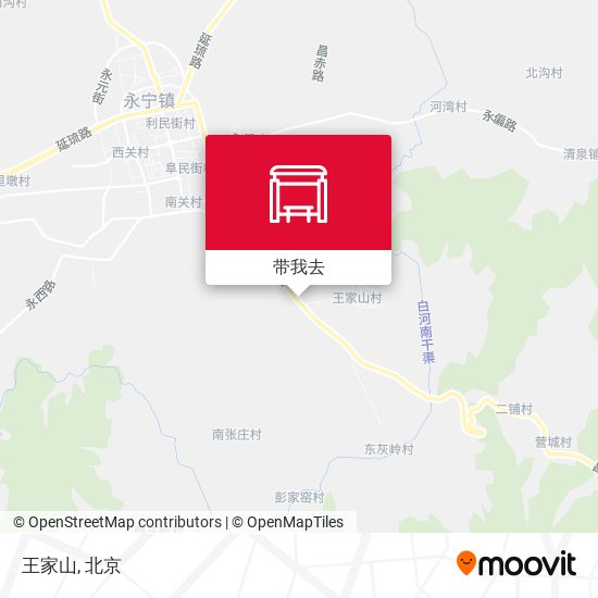 王家山地图