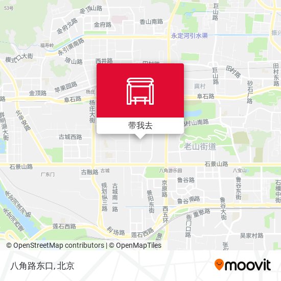 八角路东口地图