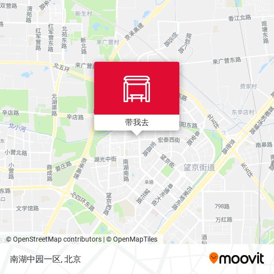 南湖中园一区地图