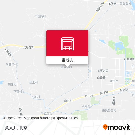 黄元井地图