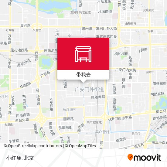 小红庙地图