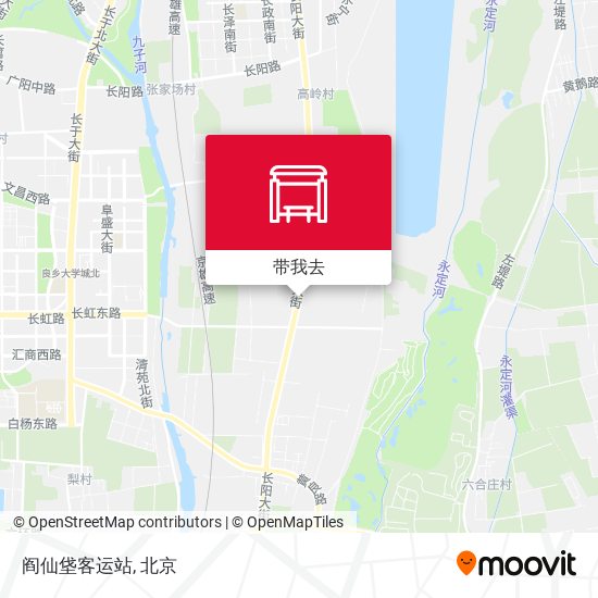 阎仙垡客运站地图