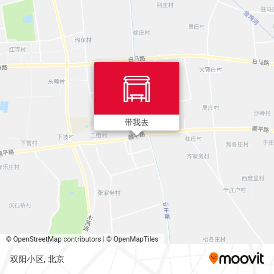 双阳小区地图
