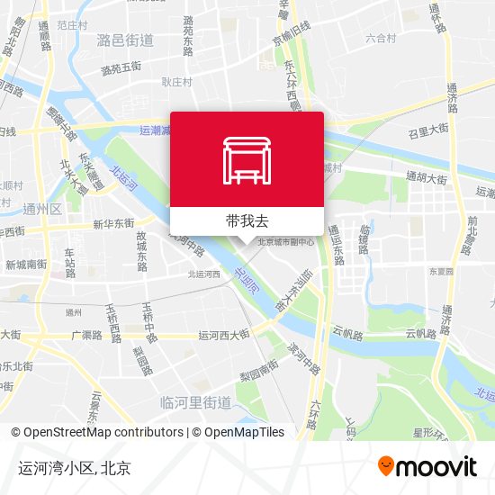 运河湾小区地图