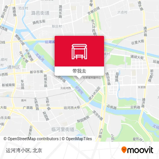 运河湾小区地图