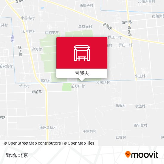 野场地图
