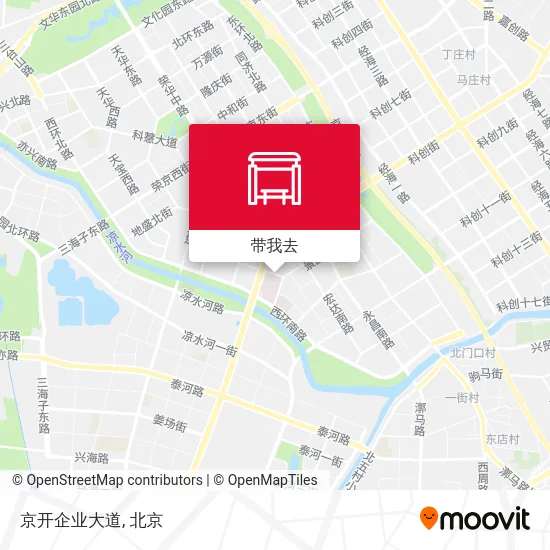 京开企业大道地图