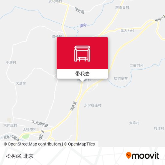 松树峪地图