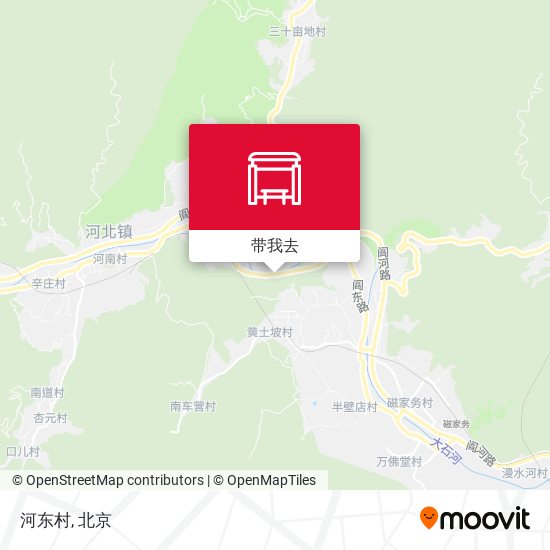 河东村地图