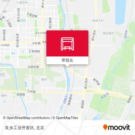 良乡工业开发区地图