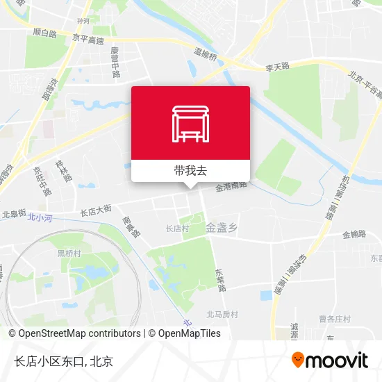 长店小区东口地图