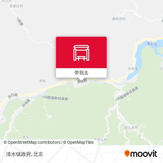 清水镇政府地图