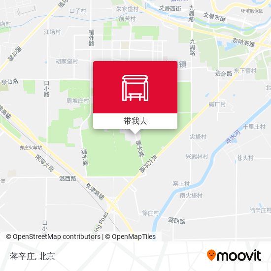 蒋辛庄地图