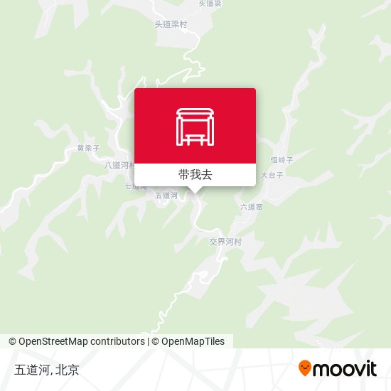 五道河地图