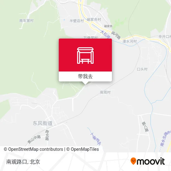 南观路口地图