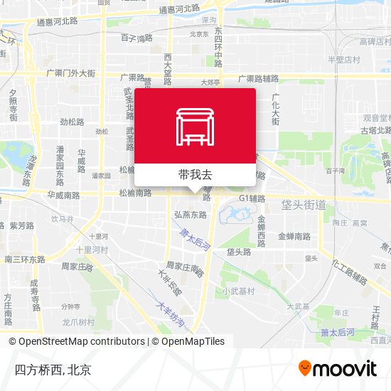 四方桥西地图