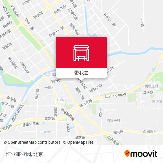恒业事业园地图