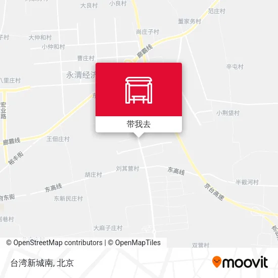 台湾新城南地图