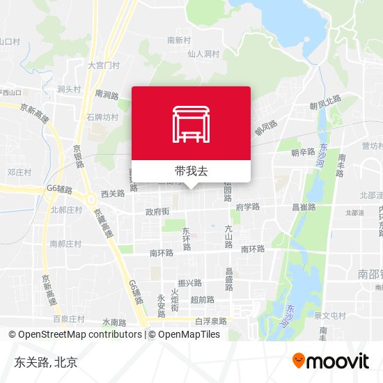 东关路地图