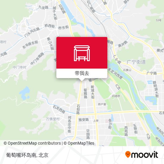 葡萄嘴环岛南地图