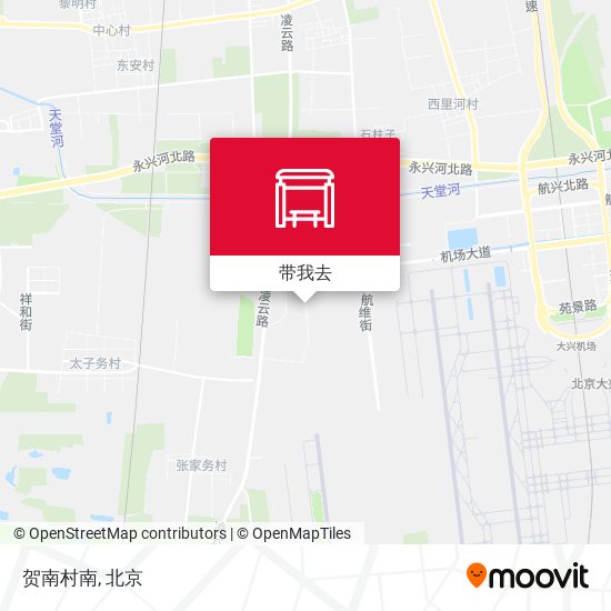 贺南村南地图