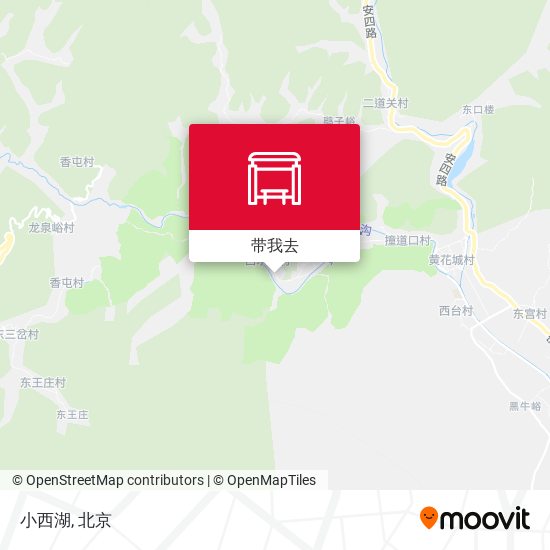 小西湖地图