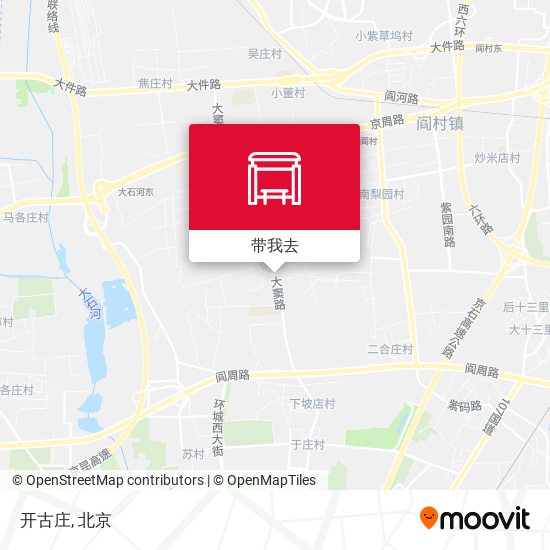 开古庄地图