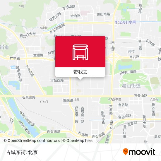 古城东街地图