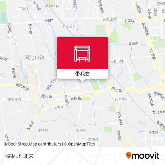 横桥北地图