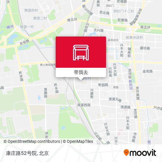 康庄路52号院地图