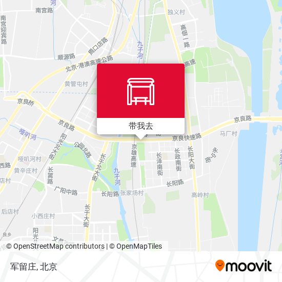 军留庄地图