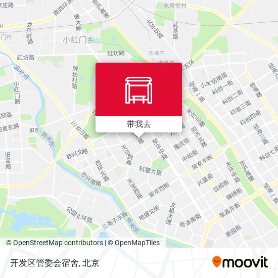 开发区管委会宿舍地图