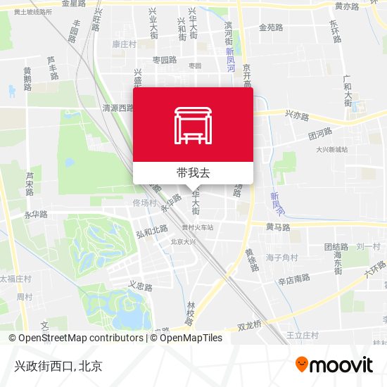 兴政街西口地图