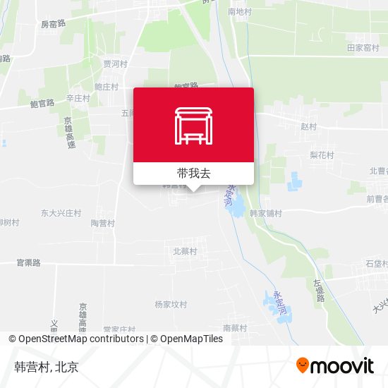 韩营村地图