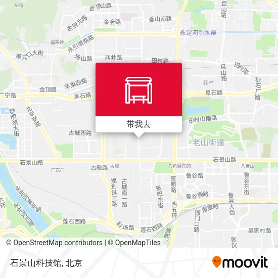 石景山科技馆地图