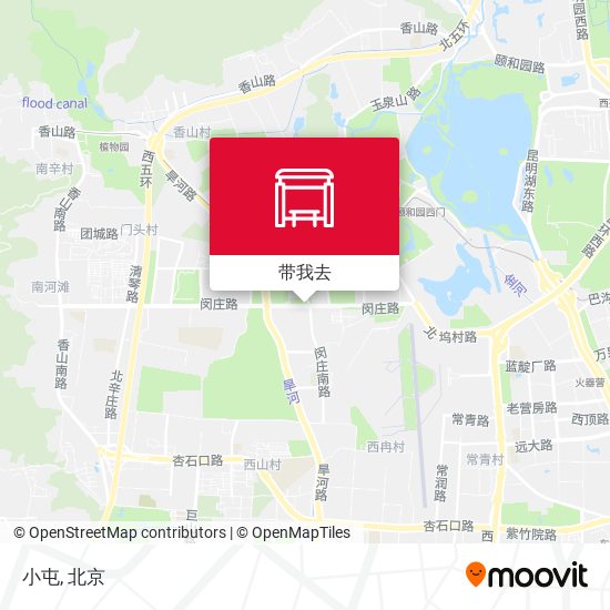 小屯地图