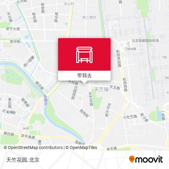 天竺花园地图