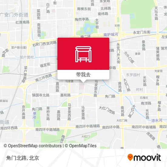 角门北路地图
