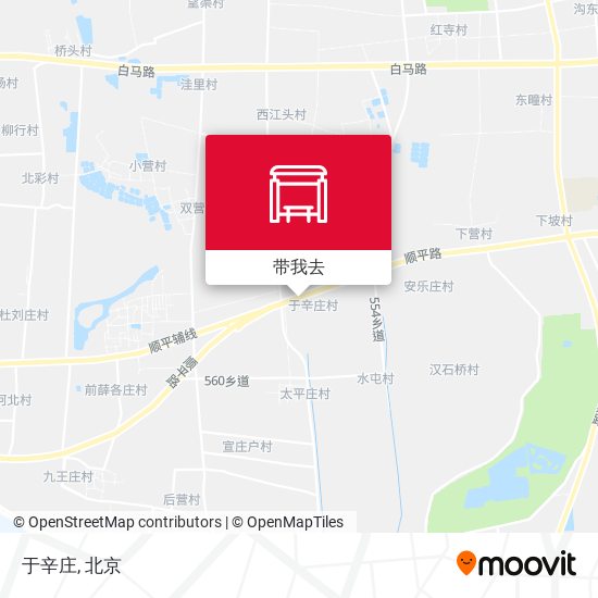 于辛庄地图